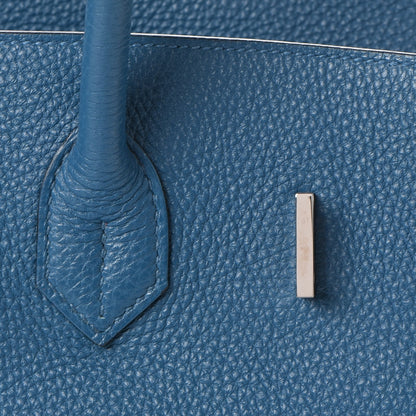 Hermes Togo Birkin 35 Bleu De Galice 26 of 38