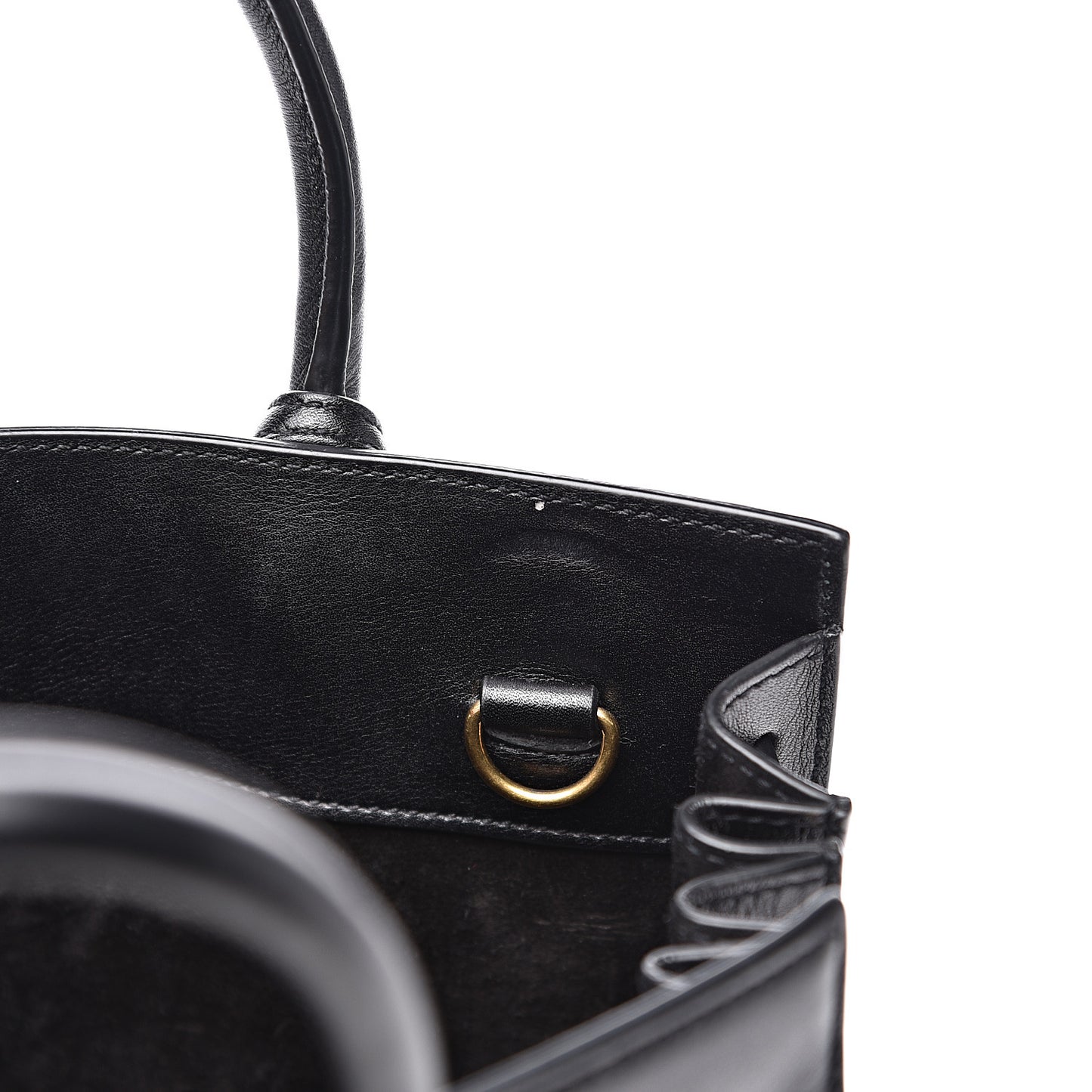 Calfskin Nano Sac de Jour Black
