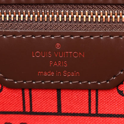 Louis Vuitton Damier Ebene Neverfull MM 6 of 9