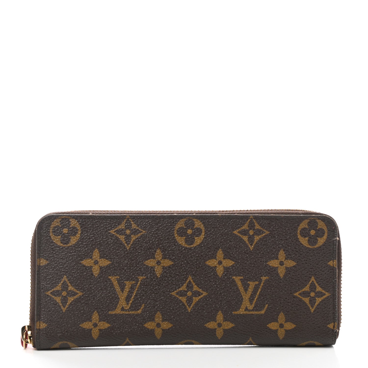 Louis Vuitton Monogram Clemence Wallet Fuchsia 1 of 8