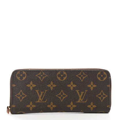 Louis Vuitton Monogram Clemence Wallet Fuchsia 1 of 8