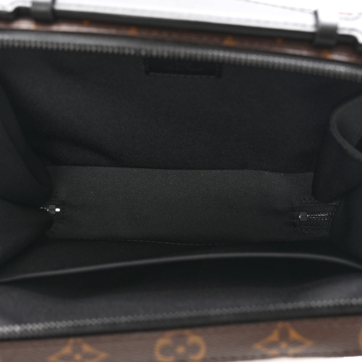 Louis Vuitton LOUIS VUITTON Monogram Macassar Handle Soft Trunk Black 5 of 8