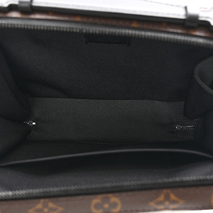 Louis Vuitton LOUIS VUITTON Monogram Macassar Handle Soft Trunk Black 5 of 8