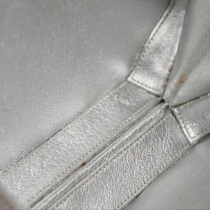 Judith Leiber Swarovski Crystal Minaudiere Clutch Silver 12 of 19