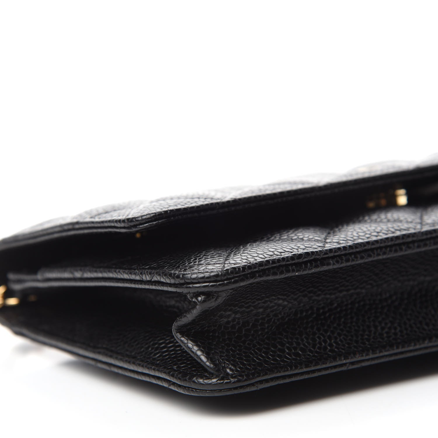 Chanel Caviar Quilted Wallet On Chain WOC Black 6 of 12