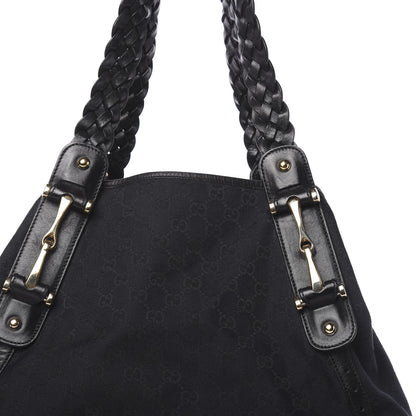 Gucci Monogram Medium Pelham Shoulder Bag Black 12 of 12