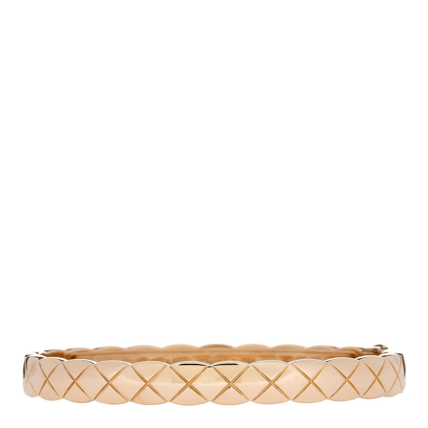 18K Yellow Gold Coco Crush Bangle Bracelet S