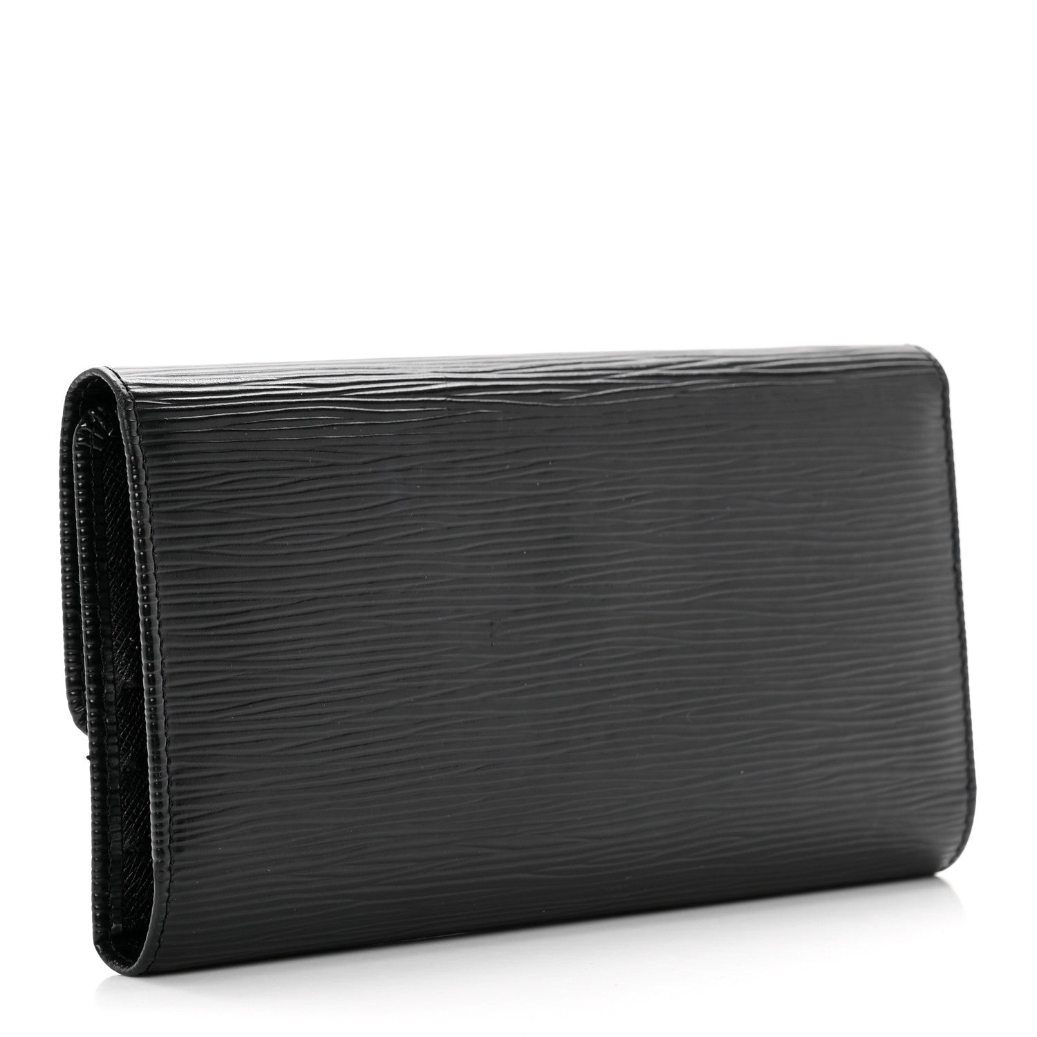 Louis Vuitton Epi Porte Tresor International Wallet Black 3 of 7