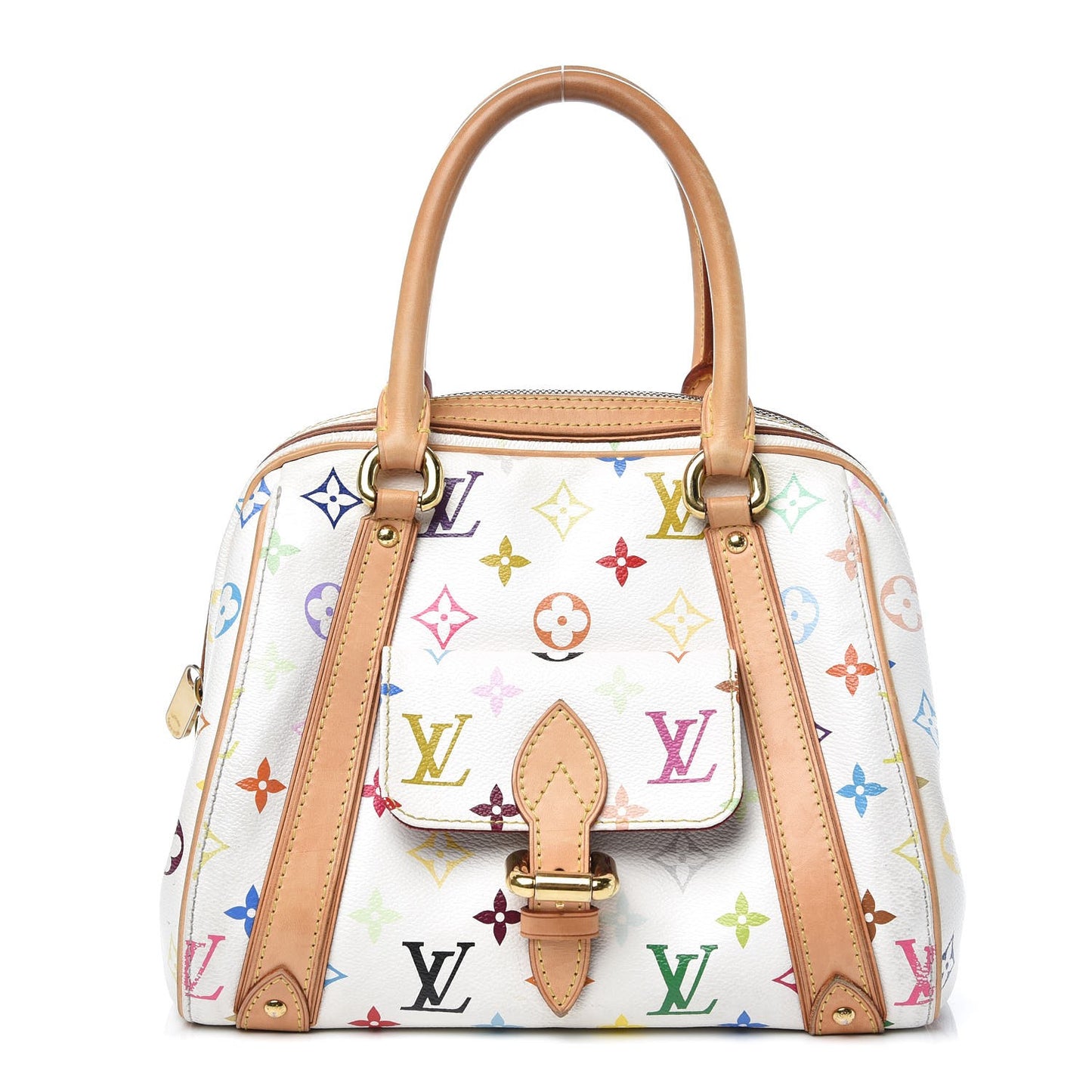 Monogram Multicolor Priscilla White