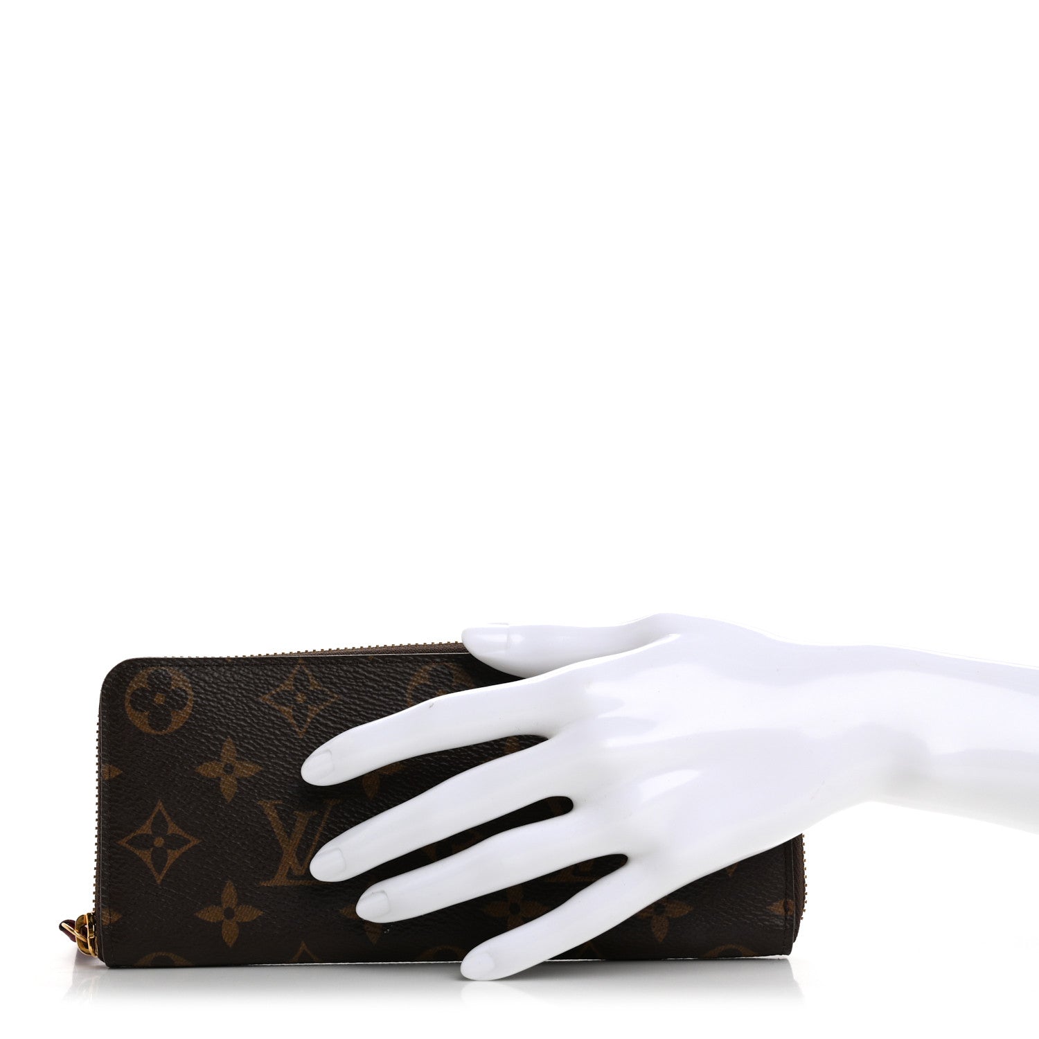 Louis Vuitton Monogram Clemence Wallet Fuchsia 2 of 14