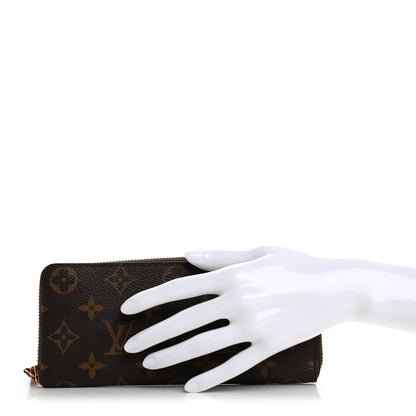 Louis Vuitton Monogram Clemence Wallet Fuchsia 2 of 14