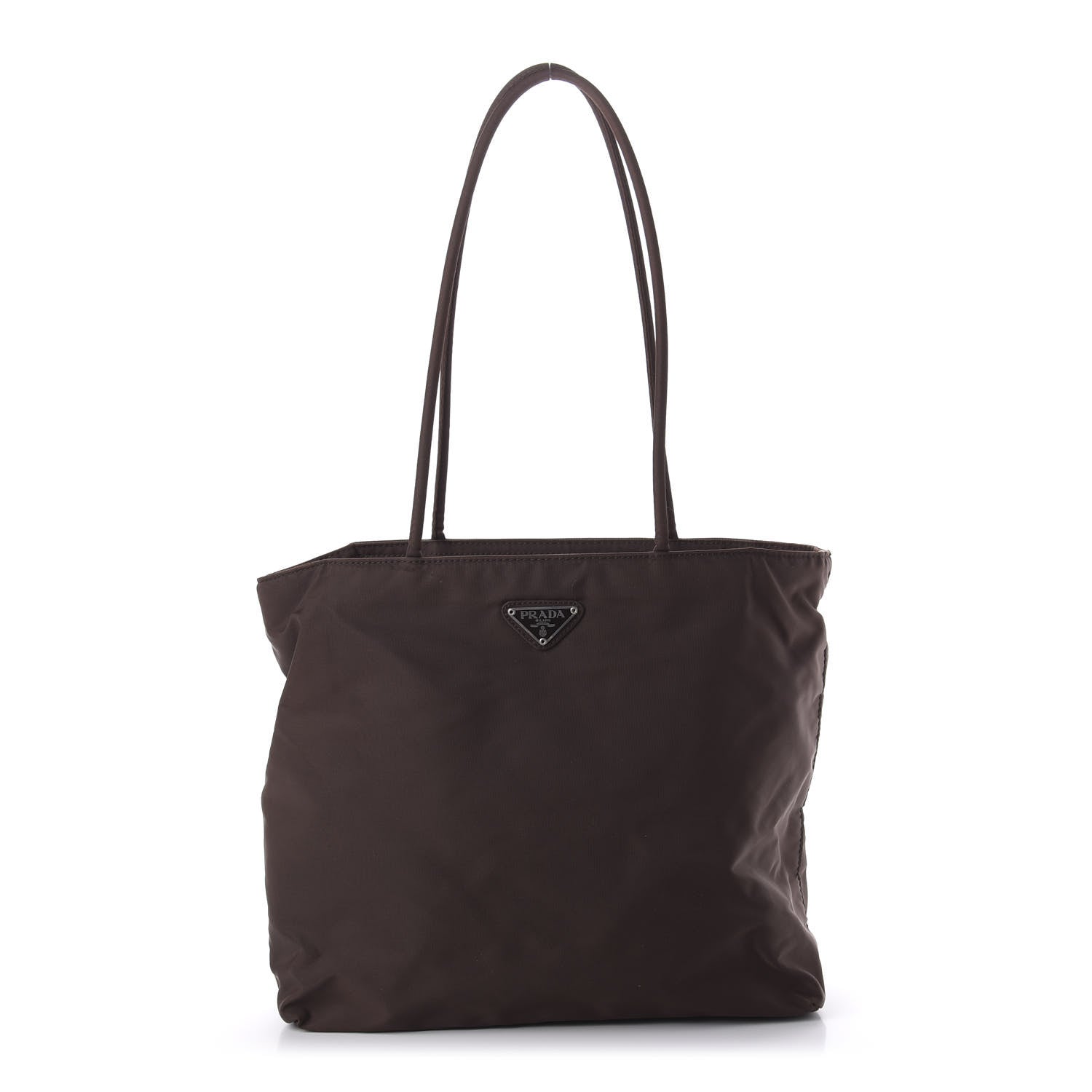 Prada Tessuto Nylon Tote Caffe 1 of 9