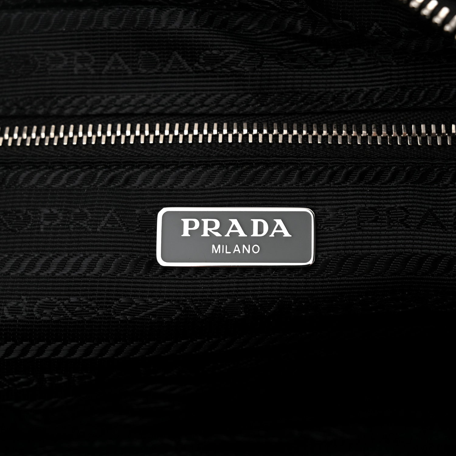 Prada Nylon Tessuto Impuntu Quilted Bandoliera Crossbody Bag Black 6 of 11