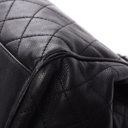 Chanel Caviar Quilted Timeless Accordion Flap Black 11 of 12