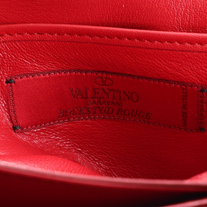 Valentino Garavani Nappa Crystal Encrusted Va Va Voom Shoulder Bag Red 6 of 11