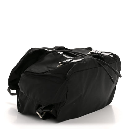 Prada Nylon Vela Medium Backpack Black 4 of 15