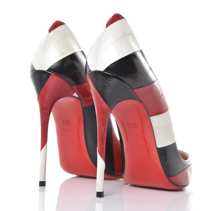 Christian Louboutin Eel Trescolor So Kate 120 Pumps 35.5 Multicolor 4 of 8