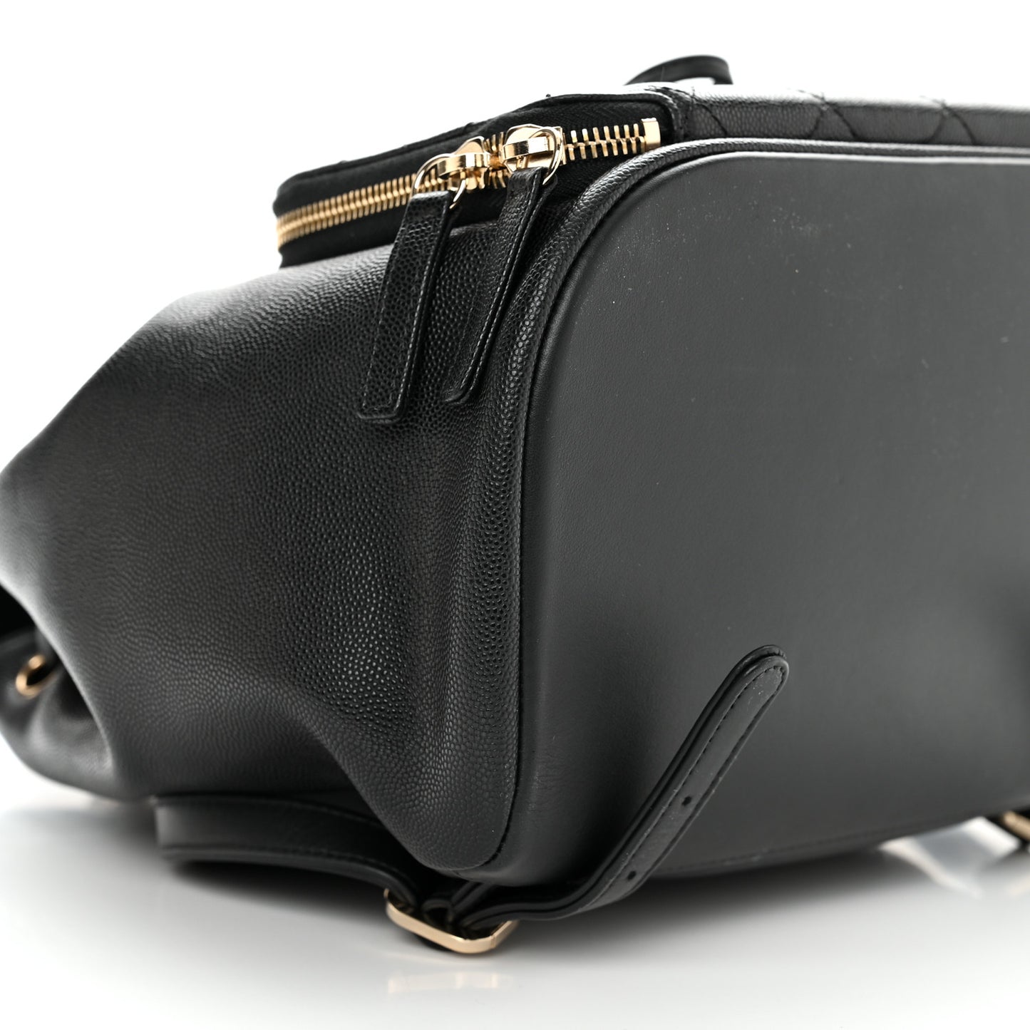 Caviar Quilted Business Affinity Backpack Black