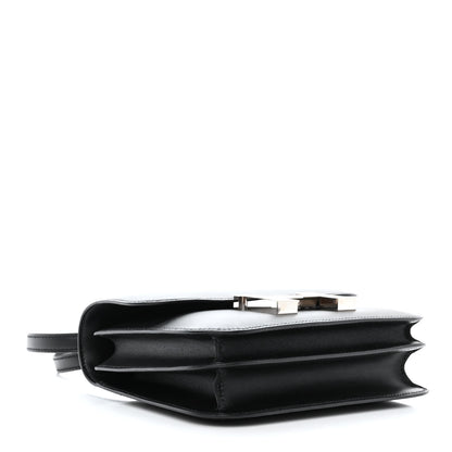 Hermes Veau Monsieur Lizard Constance 18 Black Ombre 4 of 11