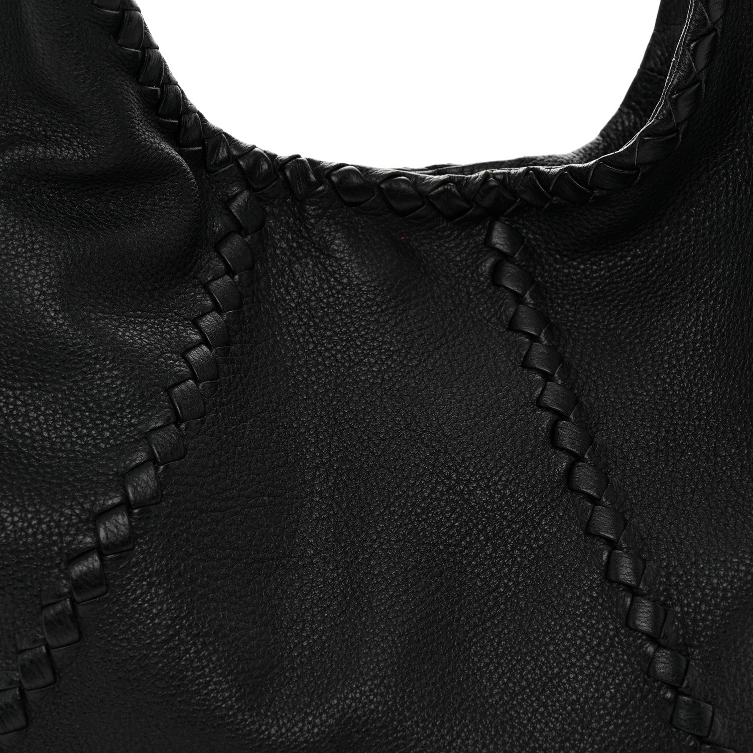 Bottega Veneta Cervo Deerskin Large Hobo Black 8 of 12