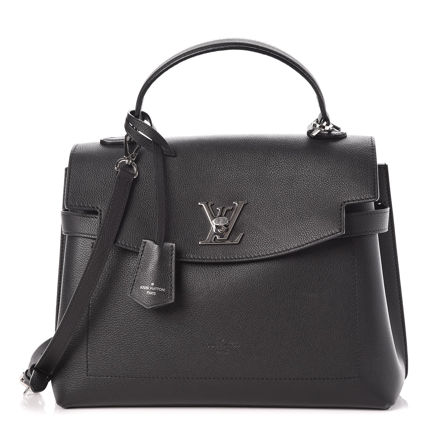 Louis Vuitton Soft Calfskin Lockme Ever Black 1 of 14