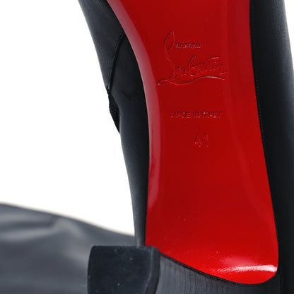 Christian Louboutin Calfskin Miss Tack Botta 85 Boots 41 Black 6 of 7
