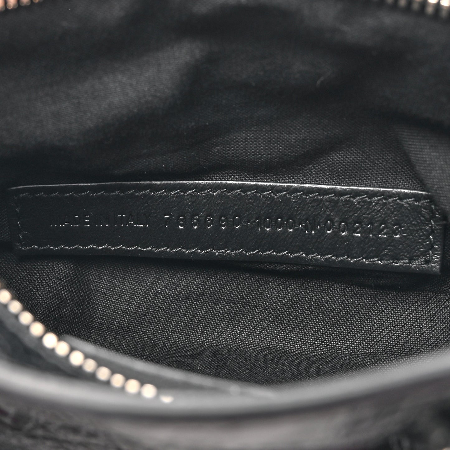 Agneau Arena Neo Cagole Mini Handbag Black