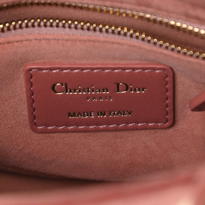 Christian Dior Velvet Mini Lady Dior Pink 6 of 9