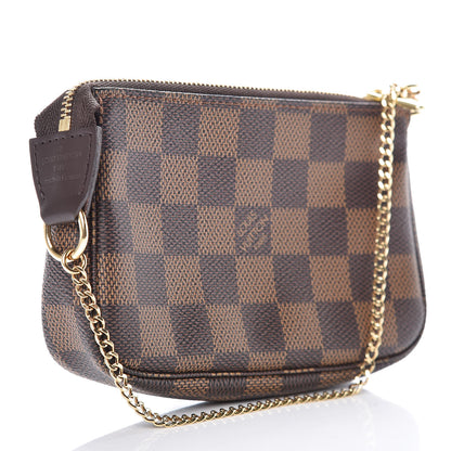 Louis Vuitton Damier Ebene Mini Pochette Accessories 3 of 7
