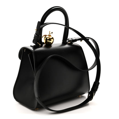 Delvaux Box Calfskin Apple In The Sky Mini Brillant Satchel Black 4 of 11