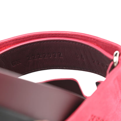 Hermes Suede Goatskin Womens Chypre Sandals 36 Rouge Marsala 8 of 9