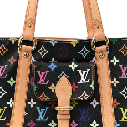Louis Vuitton Monogram Multicolor Aurelia MM Black 7 of 17
