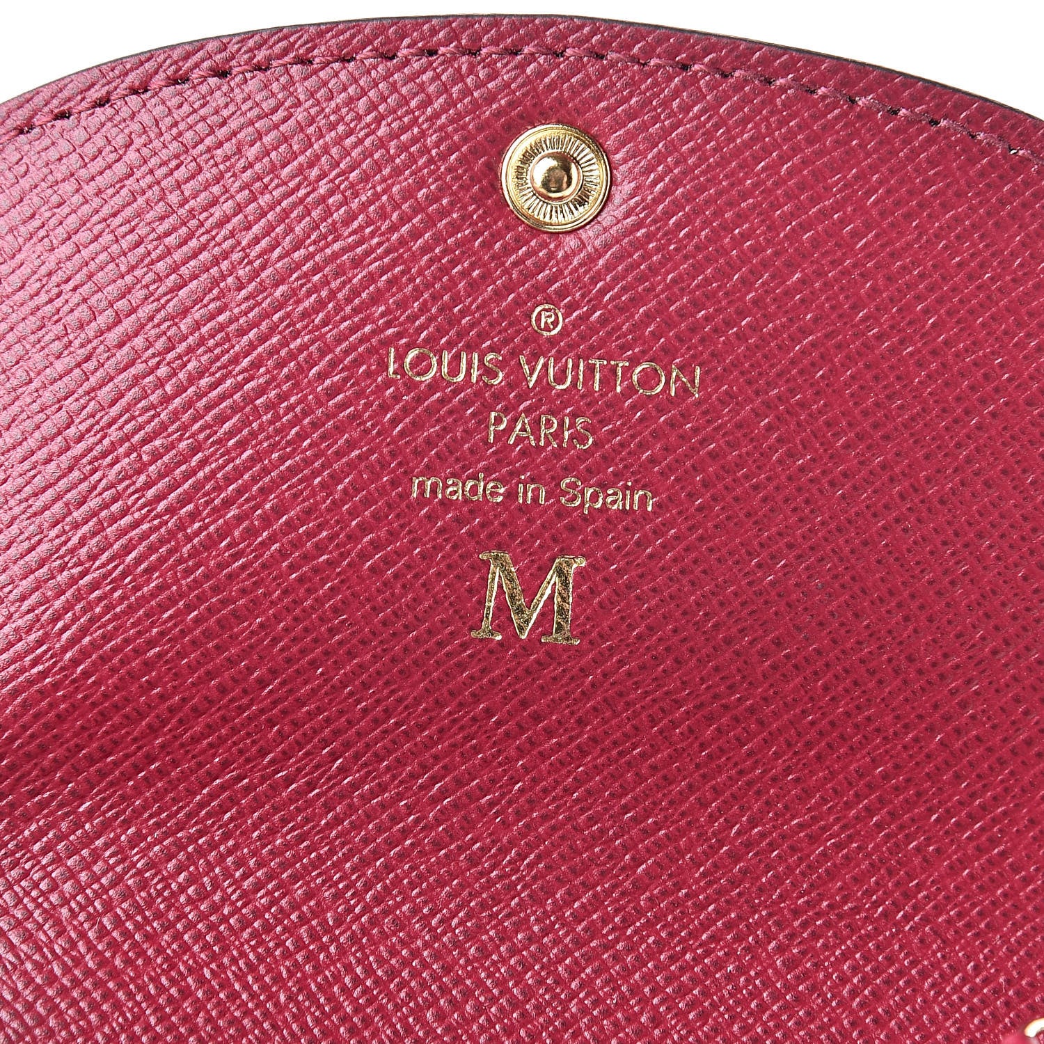 Louis Vuitton Monogram Rosalie Coin Purse Fuchsia 6 of 8