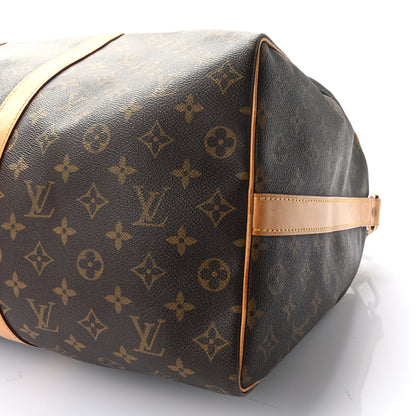 Louis Vuitton Monogram Keepall Bandouliere 50 10 of 18