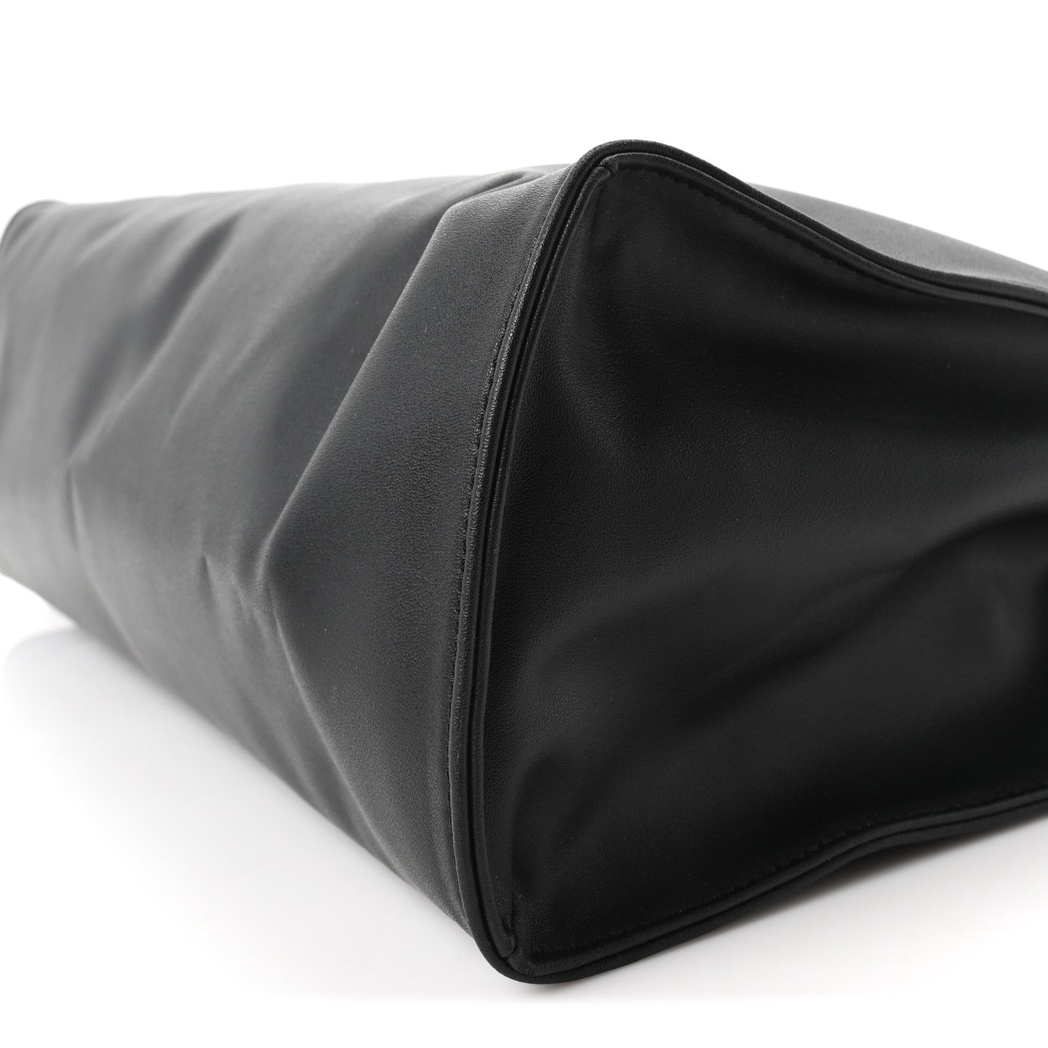 Telfar Vegan Leather Medium Shopping Bag Black 10 of 10