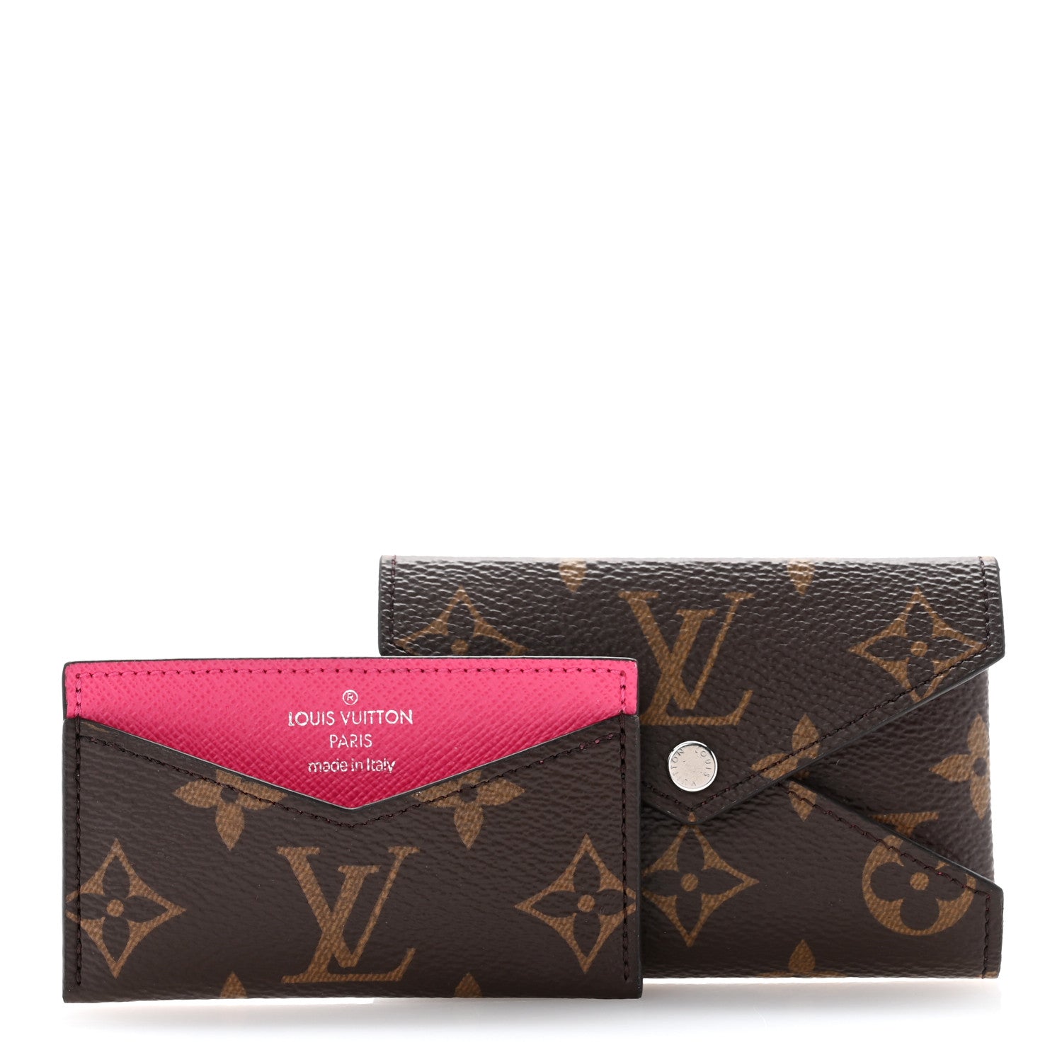 Louis Vuitton Monogram LV Colormania Kirigami Card Holder Pondichery Pink 3 of 9
