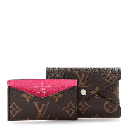 Louis Vuitton Monogram LV Colormania Kirigami Card Holder Pondichery Pink 3 of 9