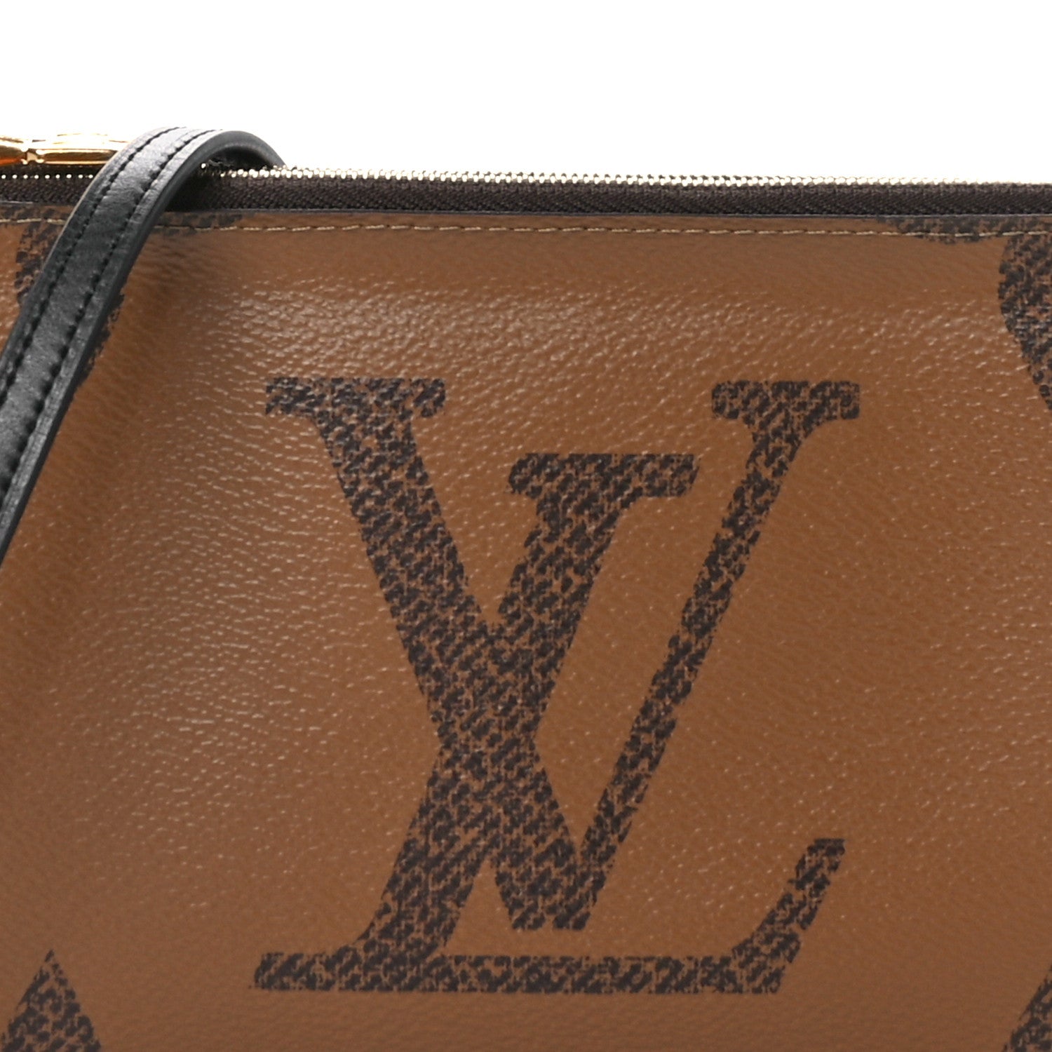 Louis Vuitton Reverse Monogram Giant Double Zip Pochette 8 of 11