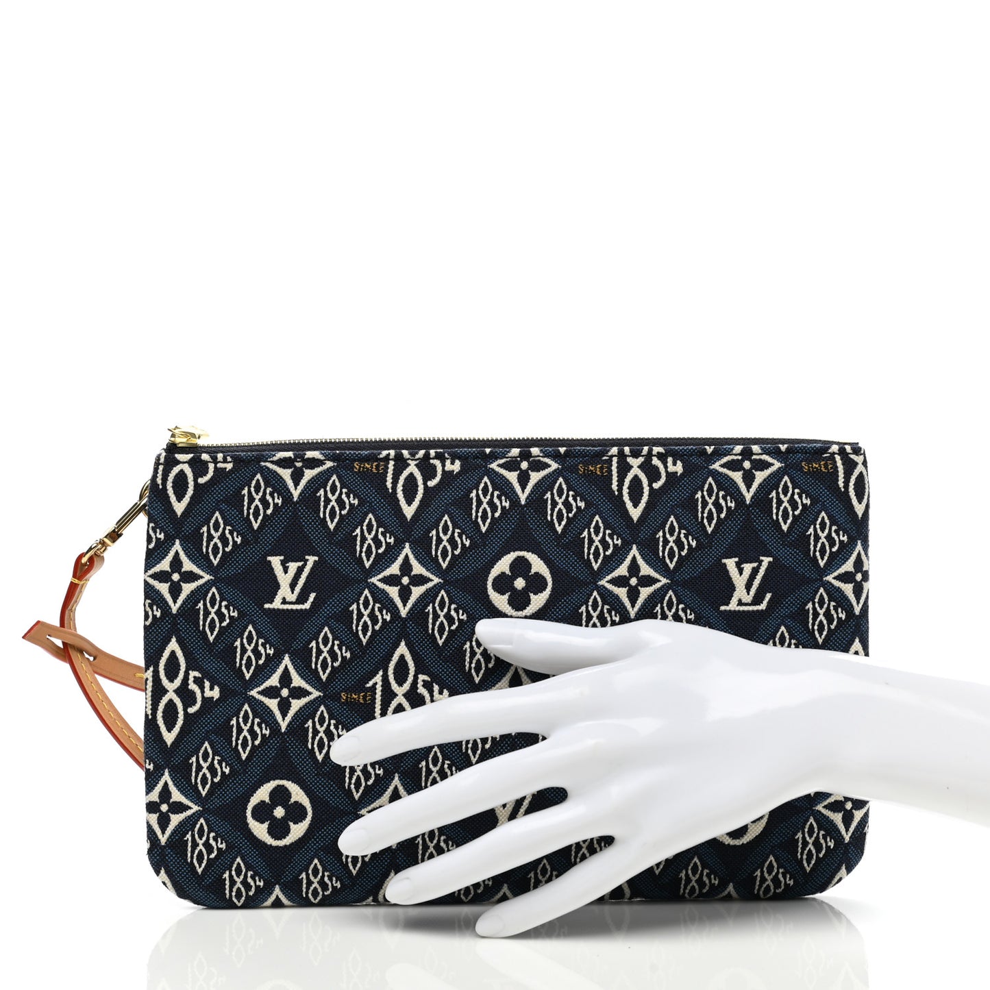 Jacquard Since 1854 Neverfull MM GM Pochette Blue