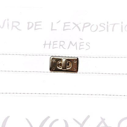 Hermes Vinyl Souvenir De L'Exposition Kelly Transparent 6 of 7