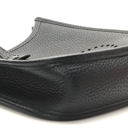 Hermes Taurillon Clemence Evelyne TPM Black 7 of 9