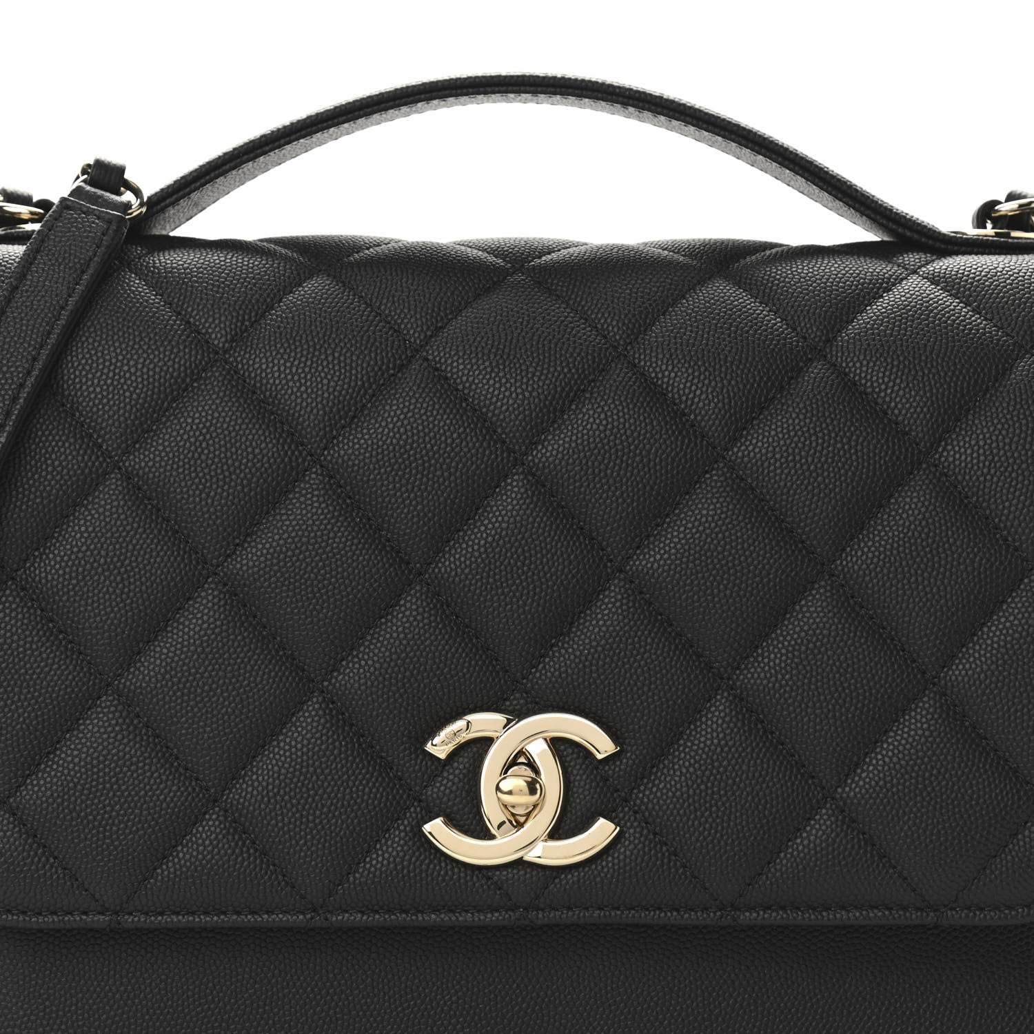 Chanel Caviar Quilted Large Business Affinity Flap Black 8 of 10