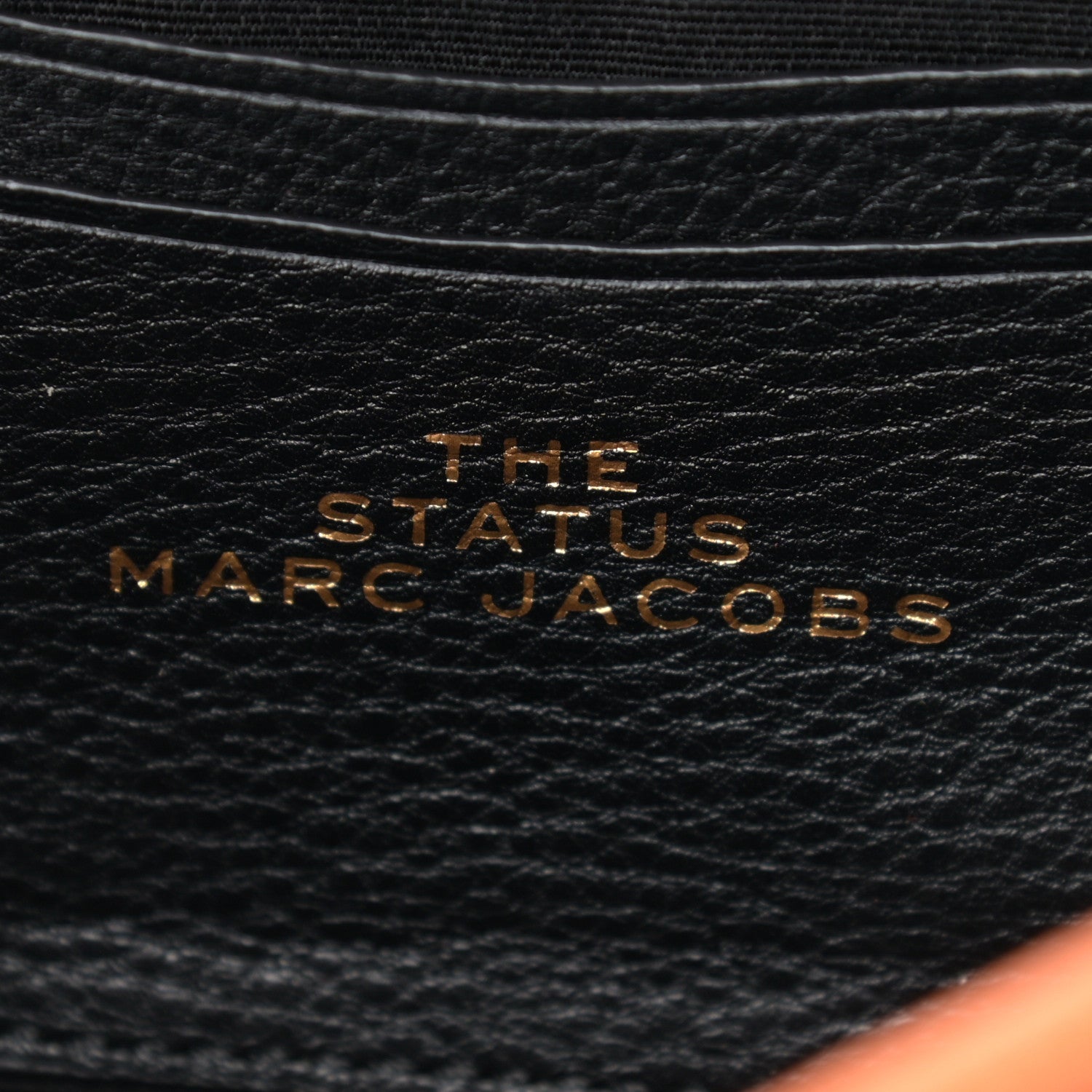 Marc Jacobs Grained Calfskin Quilted Double Stitched The Status Flap Crossbody Bag Black Multi 6 of 14