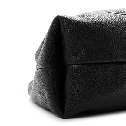 Gucci Grained Calfskin Softbit Maxi Shoulder Bag Black 10 of 11