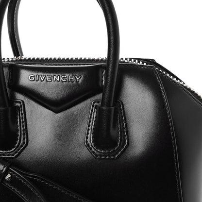 Givenchy Shiny Lord Calfskin Mini Antigona Black 8 of 11