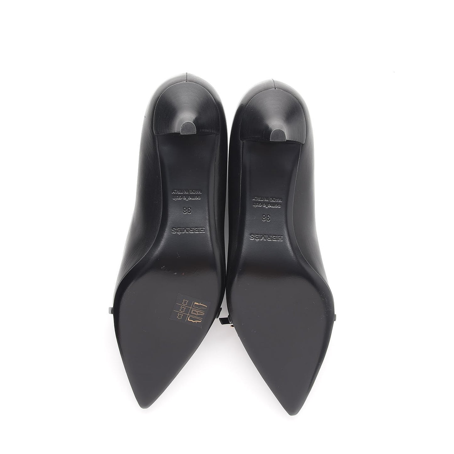 Calfskin Lauren Pumps 38 Black