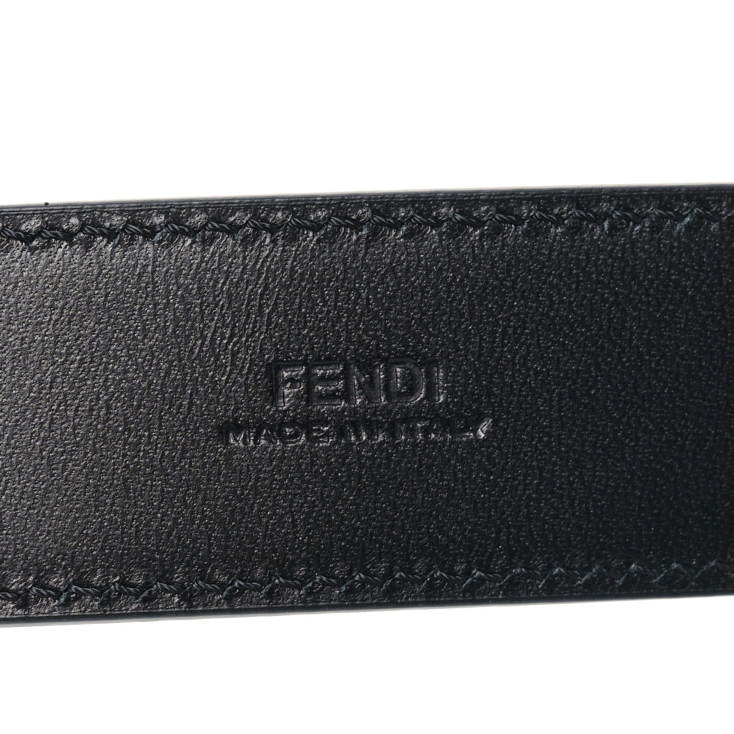 Fendi Vitello Glacier Utility Belt Pouch 85 34 Black 7 of 9