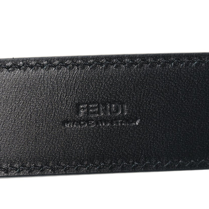 Fendi Vitello Glacier Utility Belt Pouch 85 34 Black 7 of 9