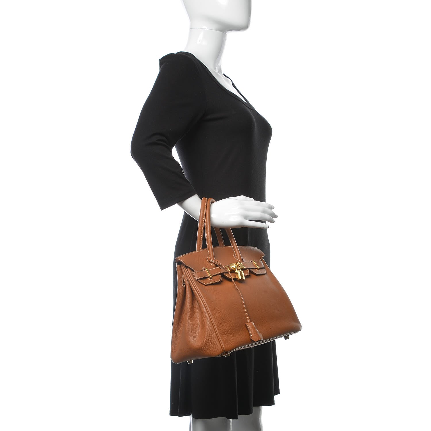 Hermes Epsom Birkin 30 Gold 2 of 40