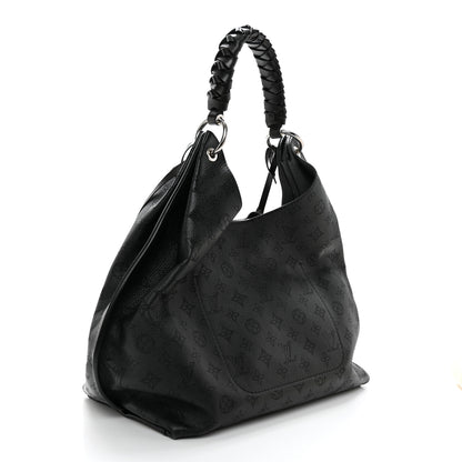 Louis Vuitton Mahina Carmel Hobo Black 2 of 10
